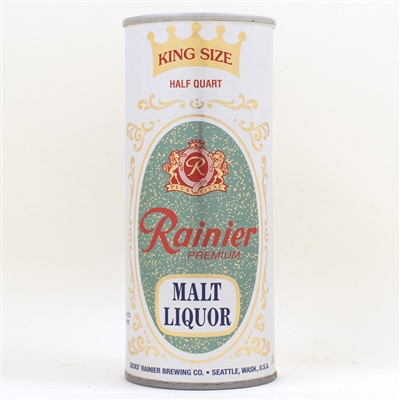 Rainier Malt Liquor King Size Test Can